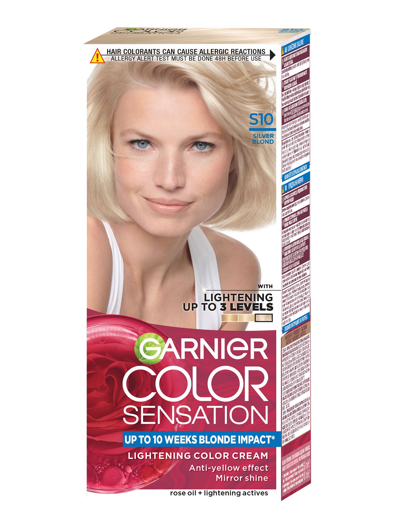 Garnier Color Sensation S10 Srebrno plava