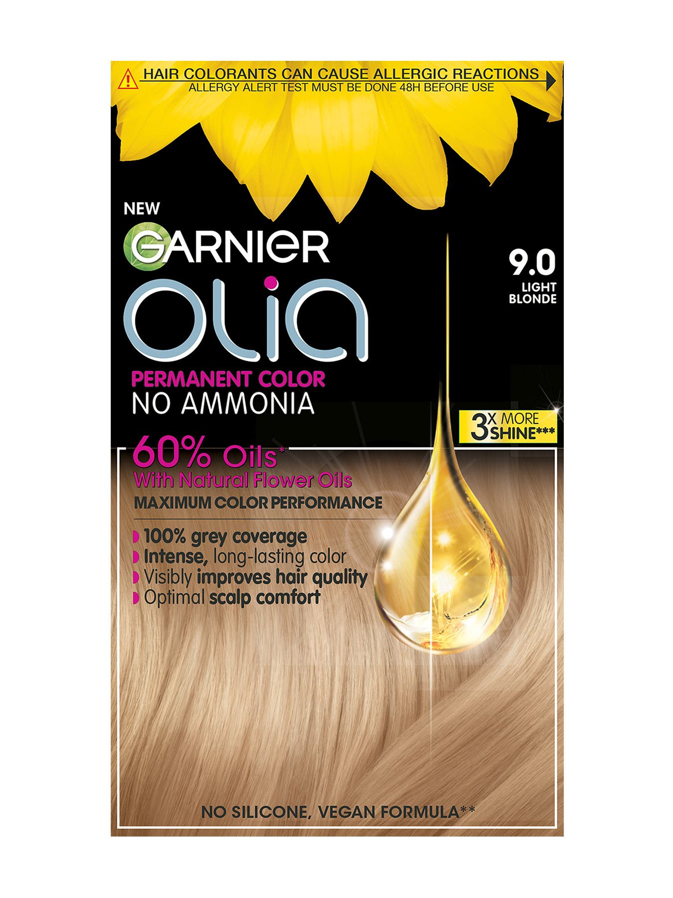 Garnier Olia 9.0 Svetlo plava